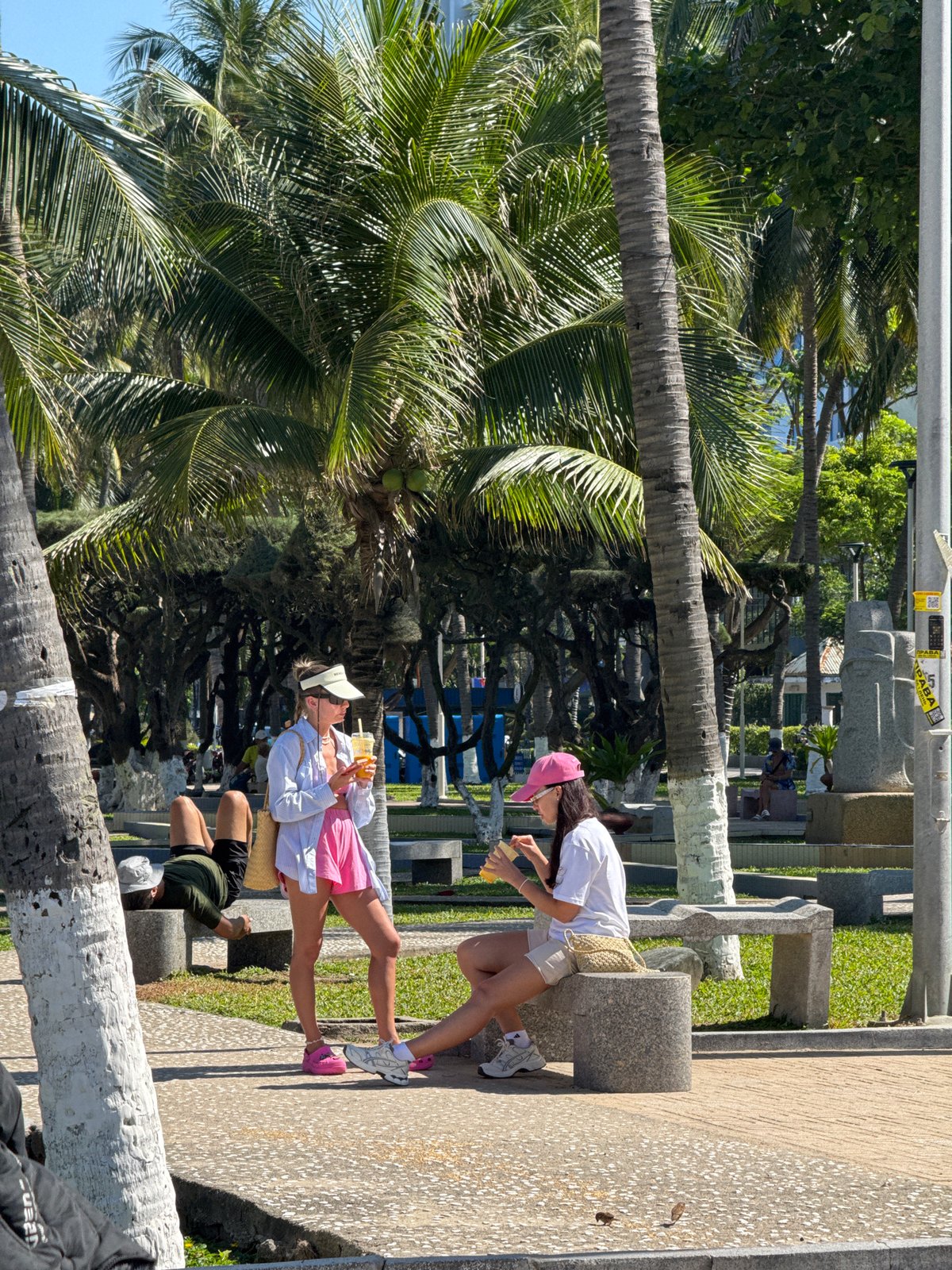 Sunny day scenes captured along Nha Trang Vietnam coastline