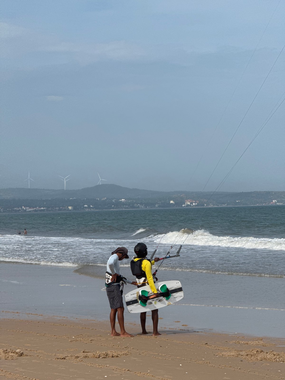 Kitesurfing and watersports in full swing at Mũi Né beach