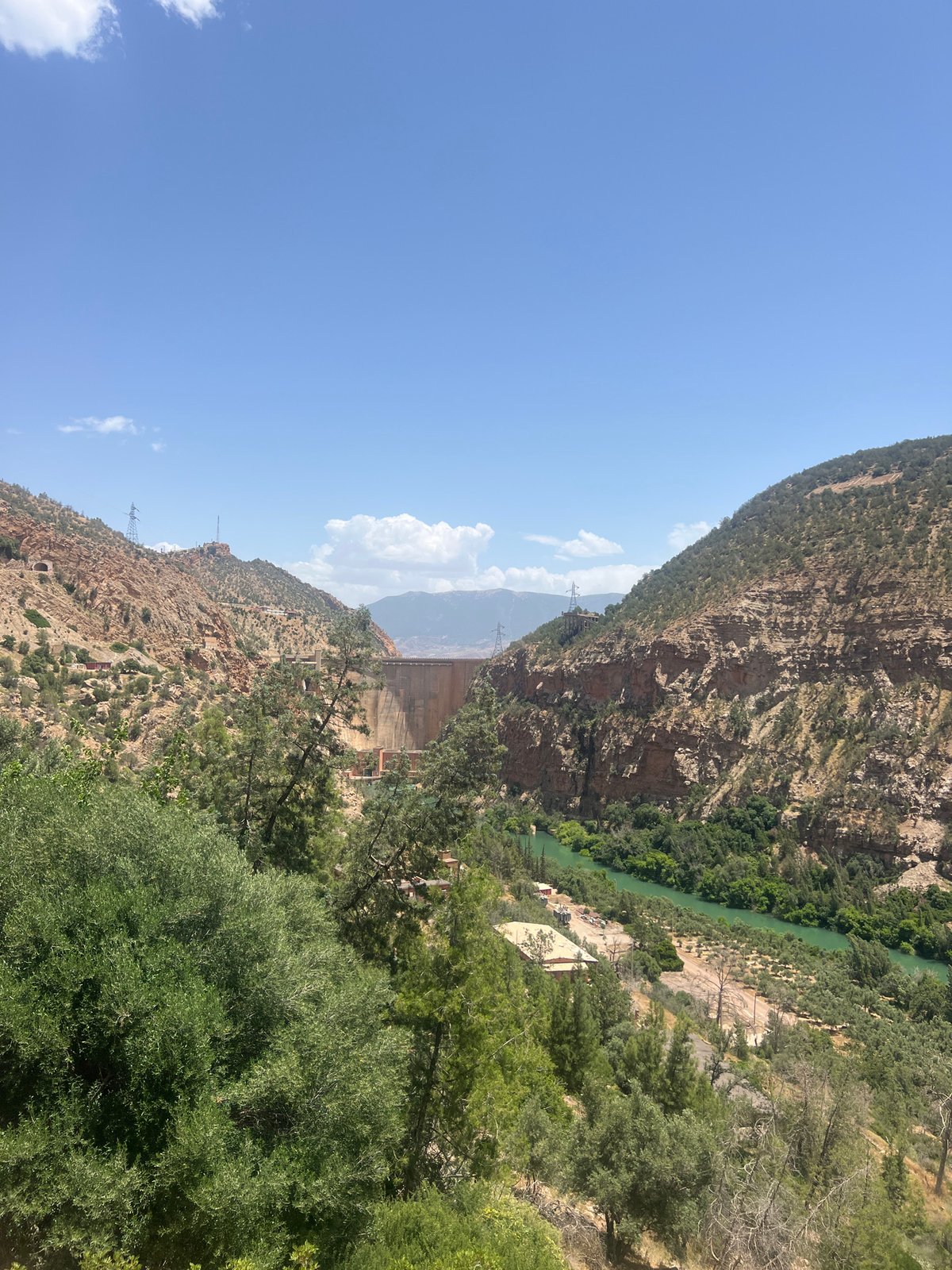 Witness captures scenic view of Bin El Ouidane, Morocco