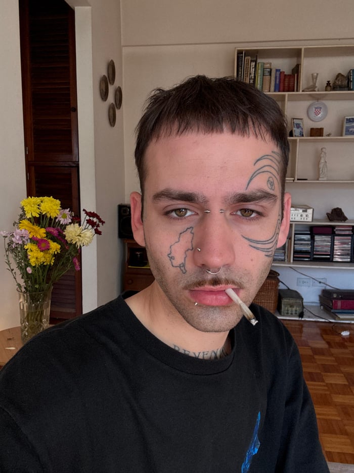 Buenos Aires resident documents quiet afternoon at home