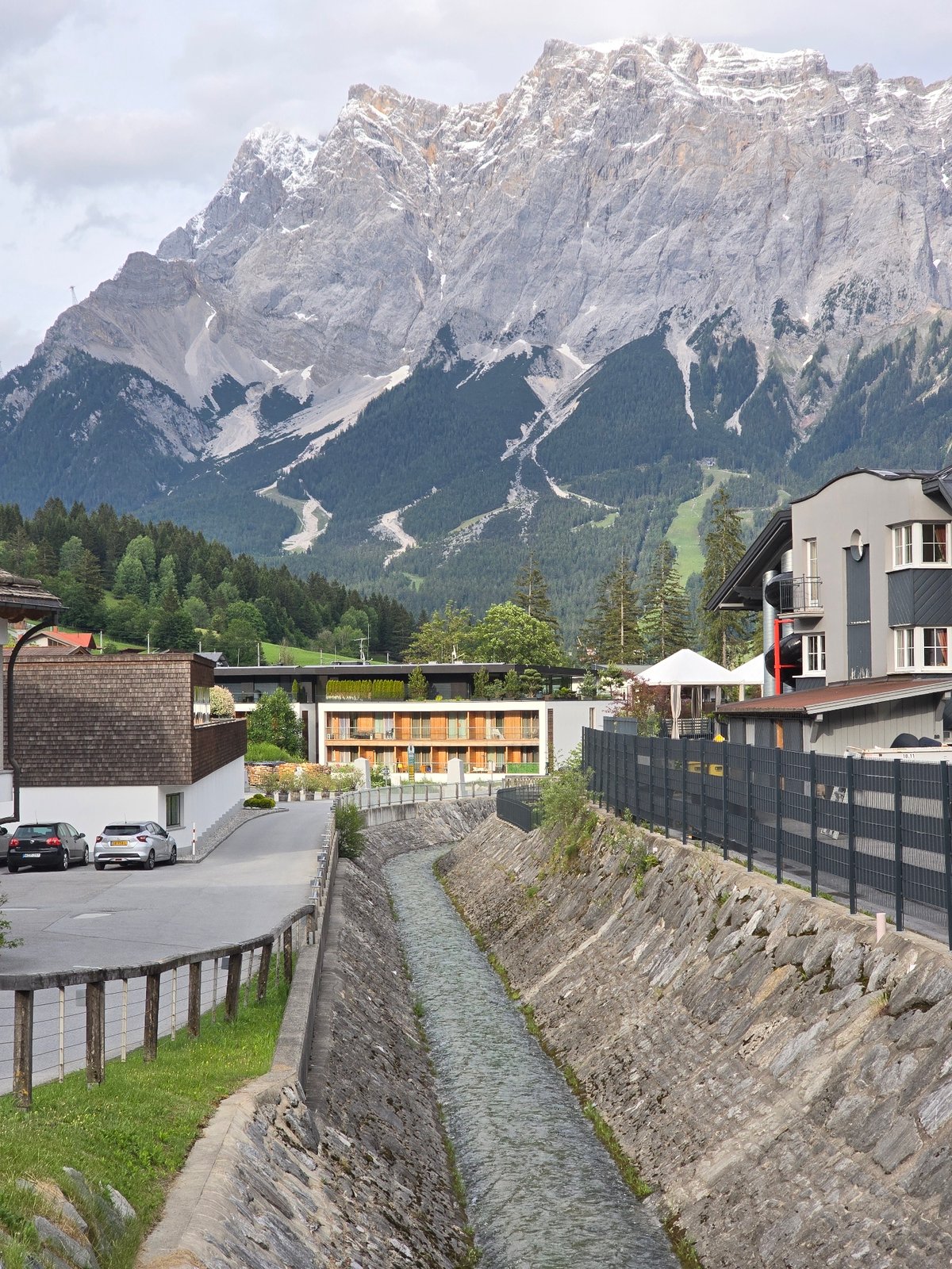 Alpine Village Life Documented in Lermoos Austria