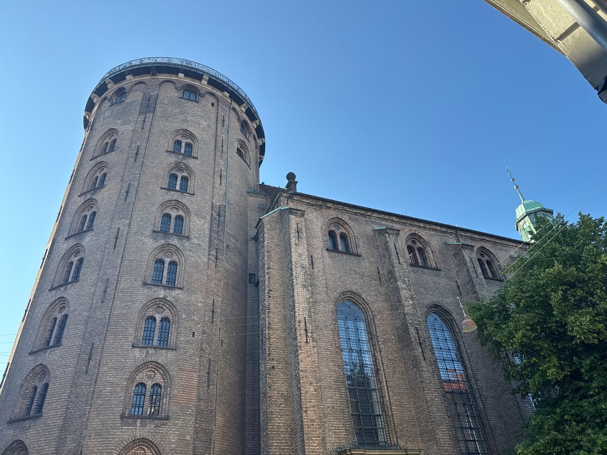 Copenhagen afternoon: Round Tower, record shops, and tuxedos at a fountain