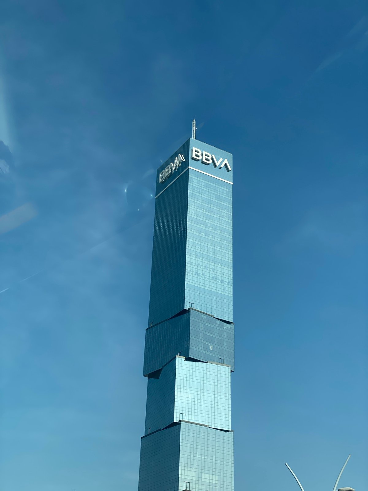 BBVA Tower documented in Puebla, Mexico