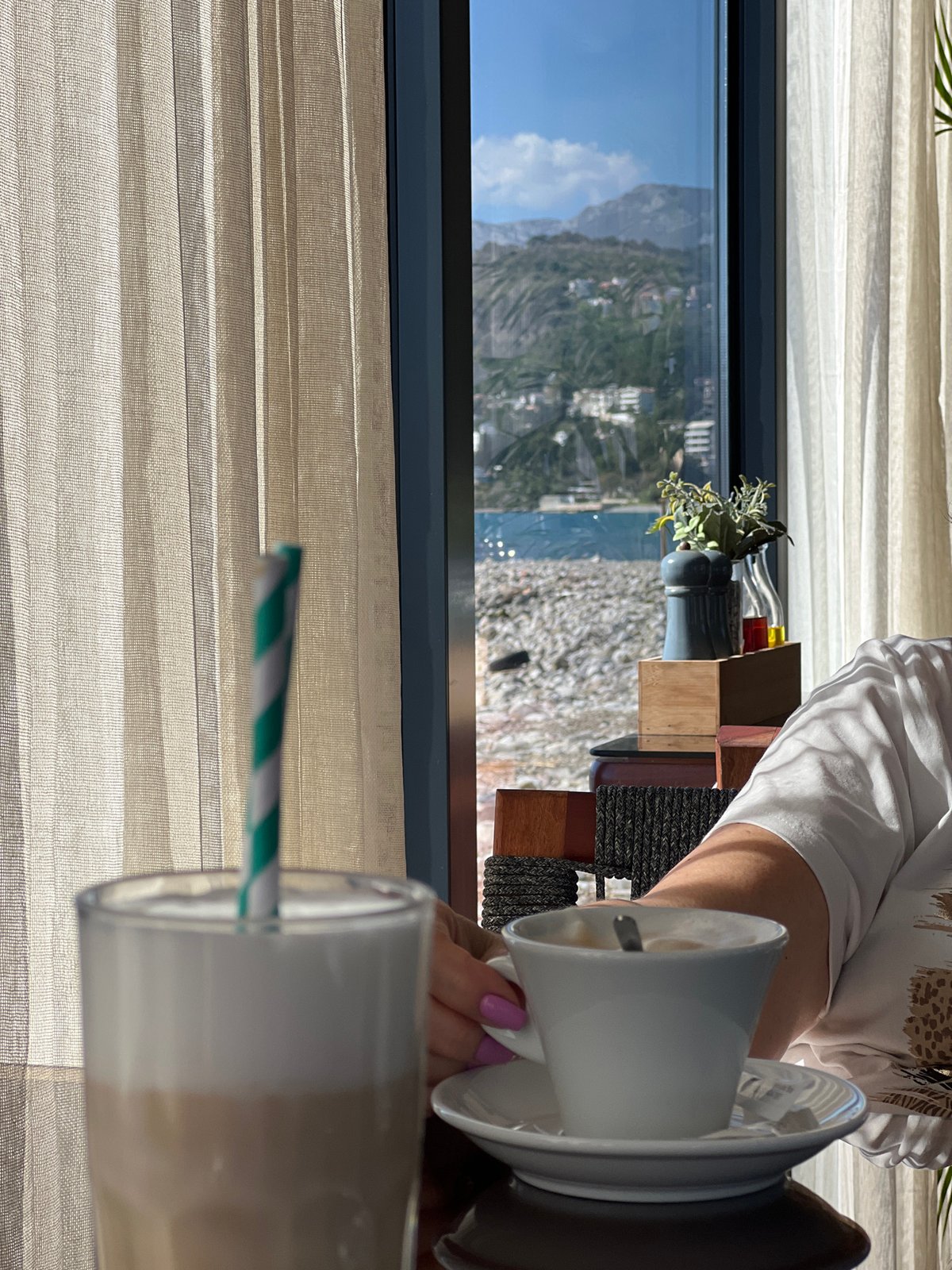 Coastal life moments captured in Bar, Montenegro waterfront