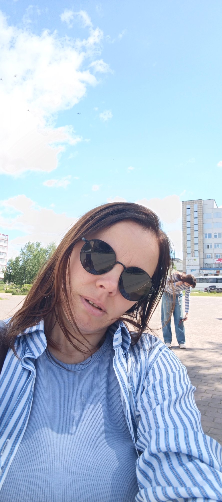 Casual life moments documented across Chaikovsky, Russia morning hours