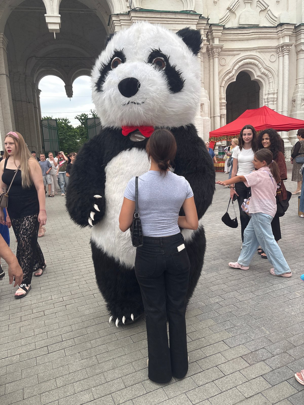 Outdoor festival brings live performances and mascot characters to the crowd