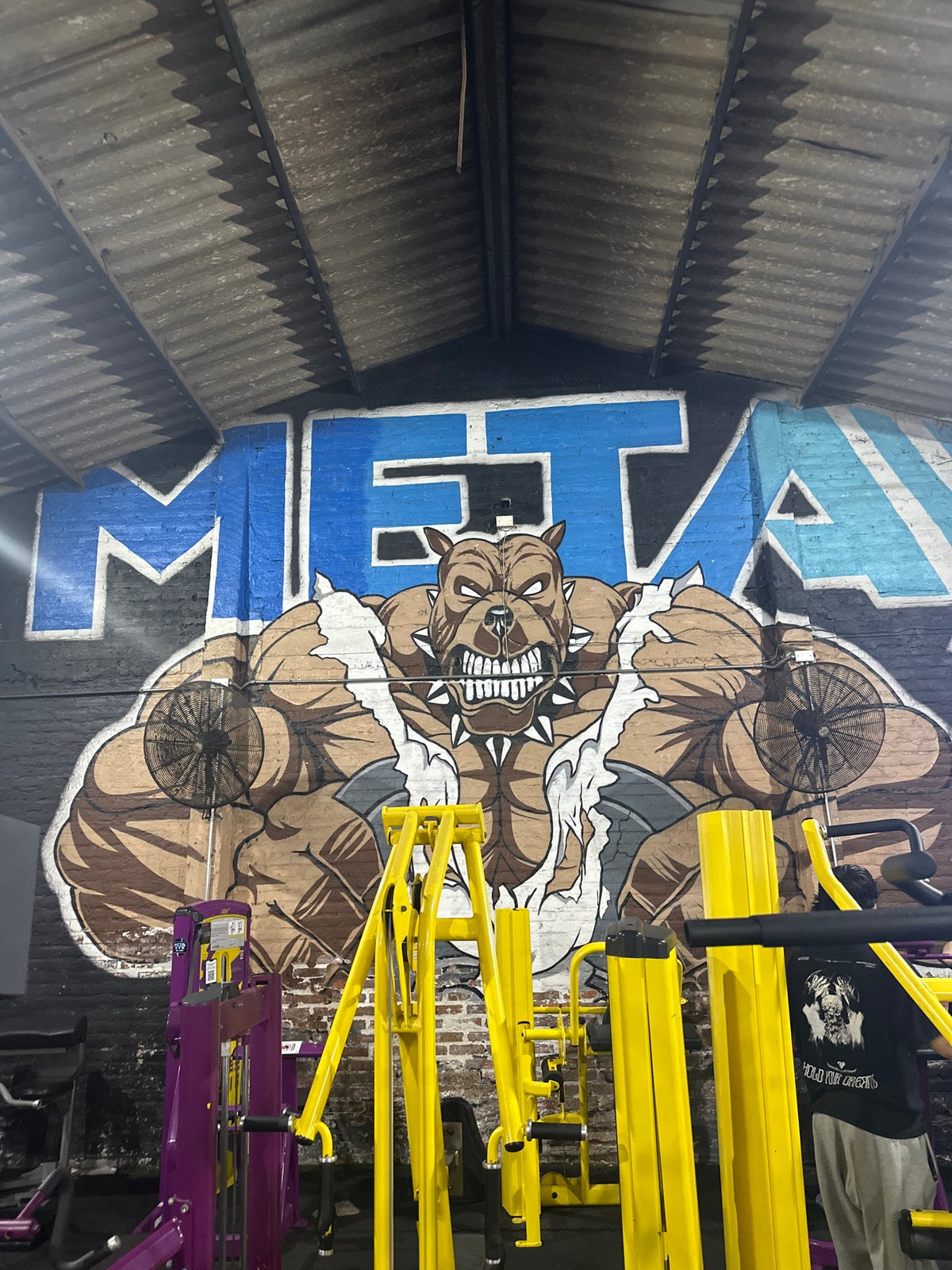 Early morning scenes from Arica gym and recycling point