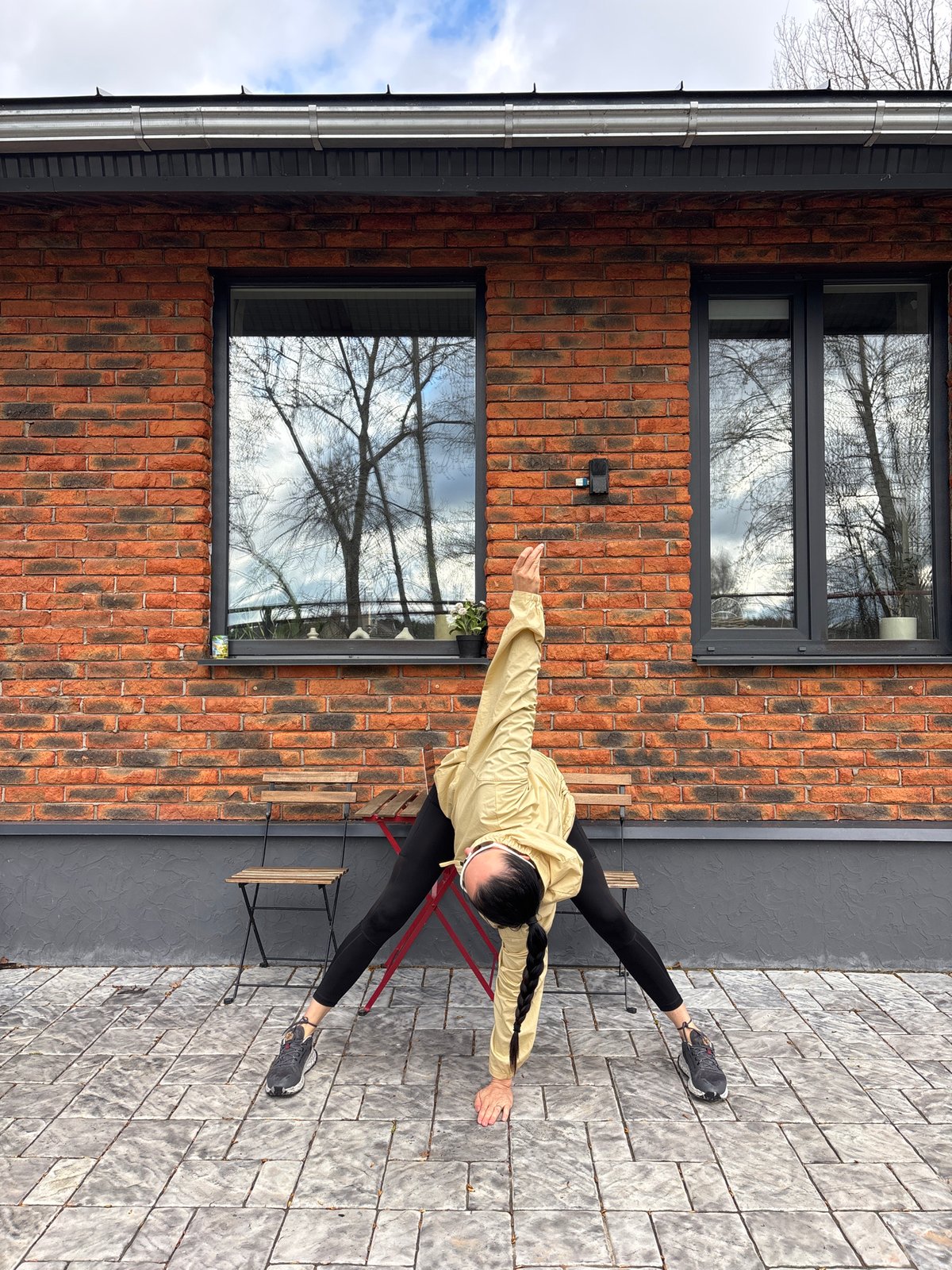 Morning workout session documented in Chaikovsky, Russia