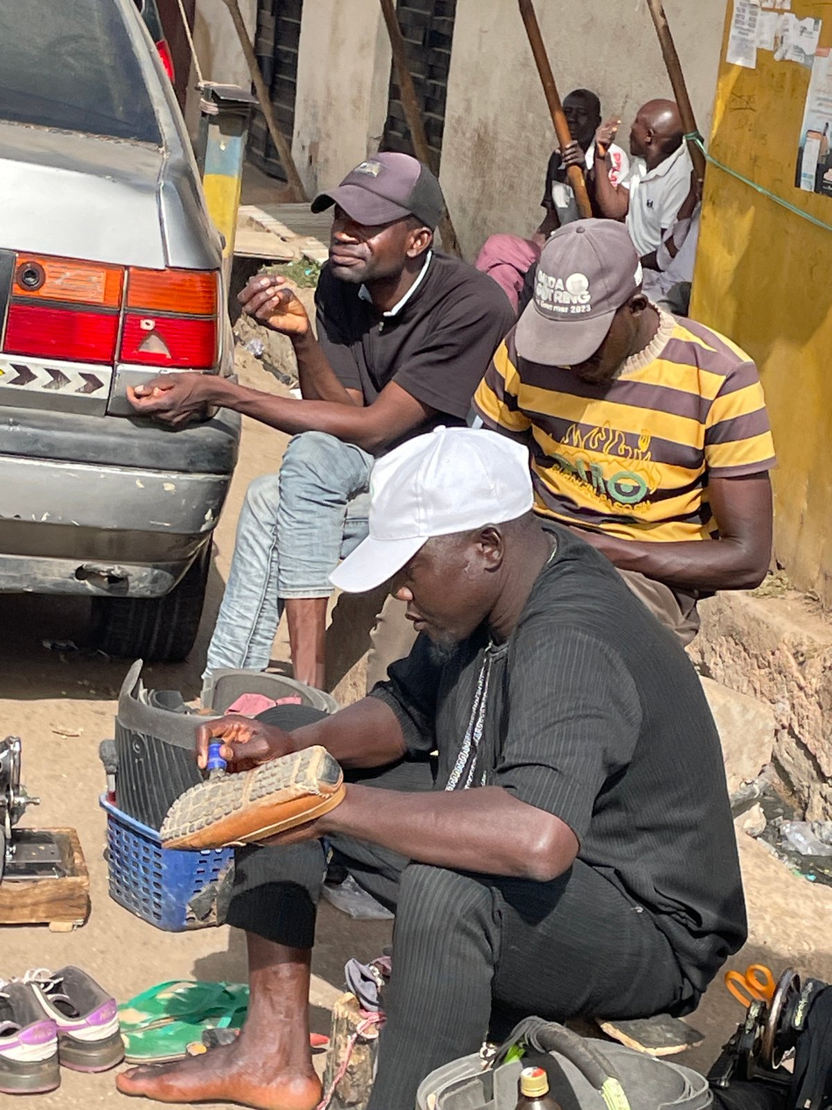 Ordinary morning activities documented across Jos, Nigeria streets
