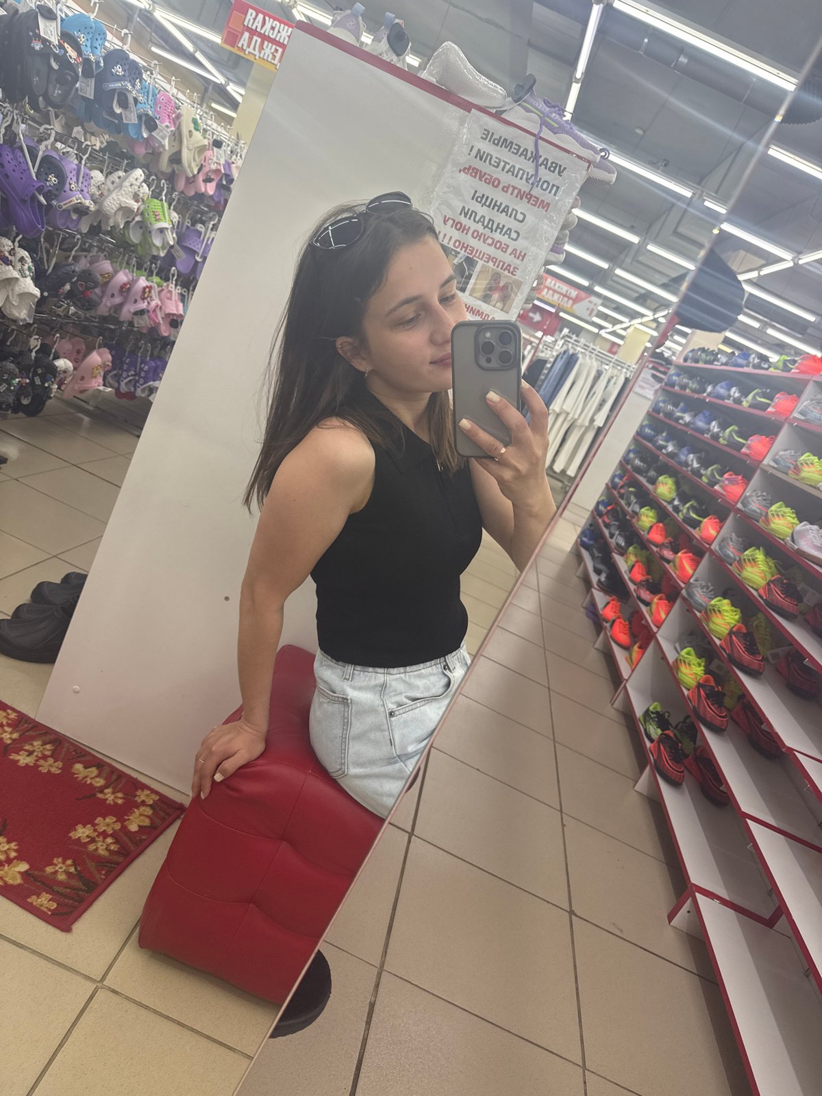 Morning scenes documented across Chaikovsky, Russia retail and construction areas