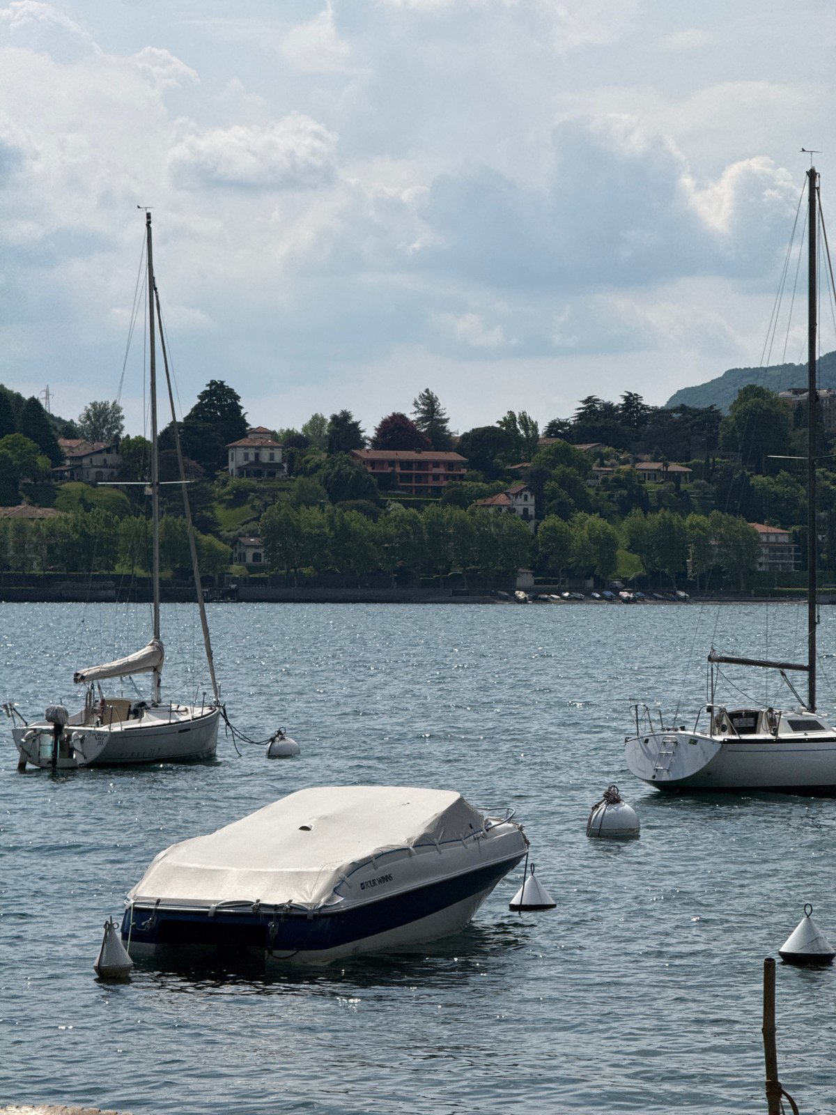 Peaceful lakeside moments captured in Lecco, Italy