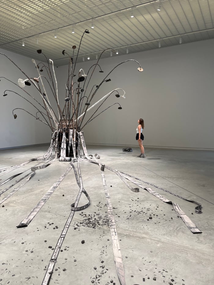 Bangkok art galleries and installations documented during morning cultural tour