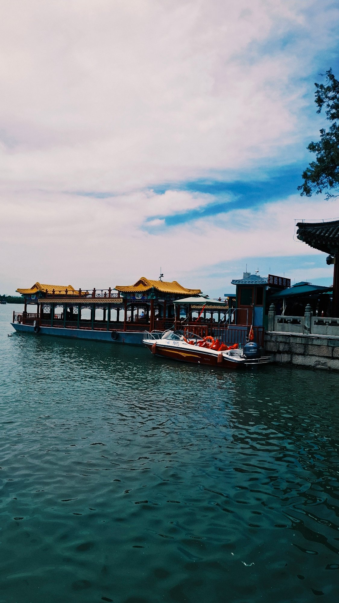 Early morning tourism documented at traditional Beijing architecture sites