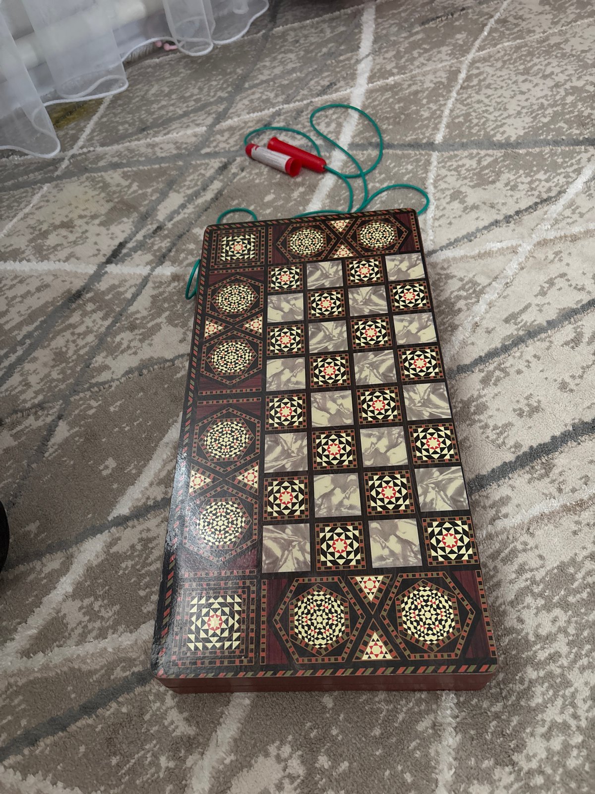 Backgammon, a PS5, and everyday home life in Kyzylorda