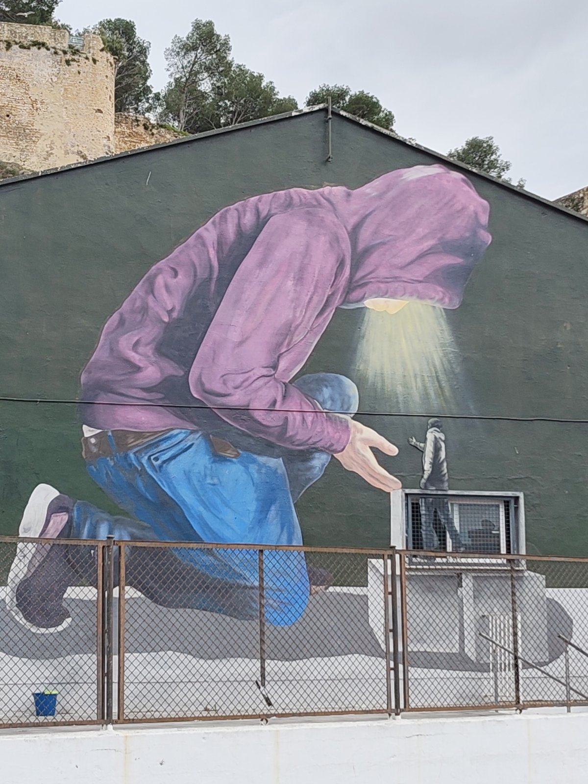 Street art and architecture documented across Dénia, Spain