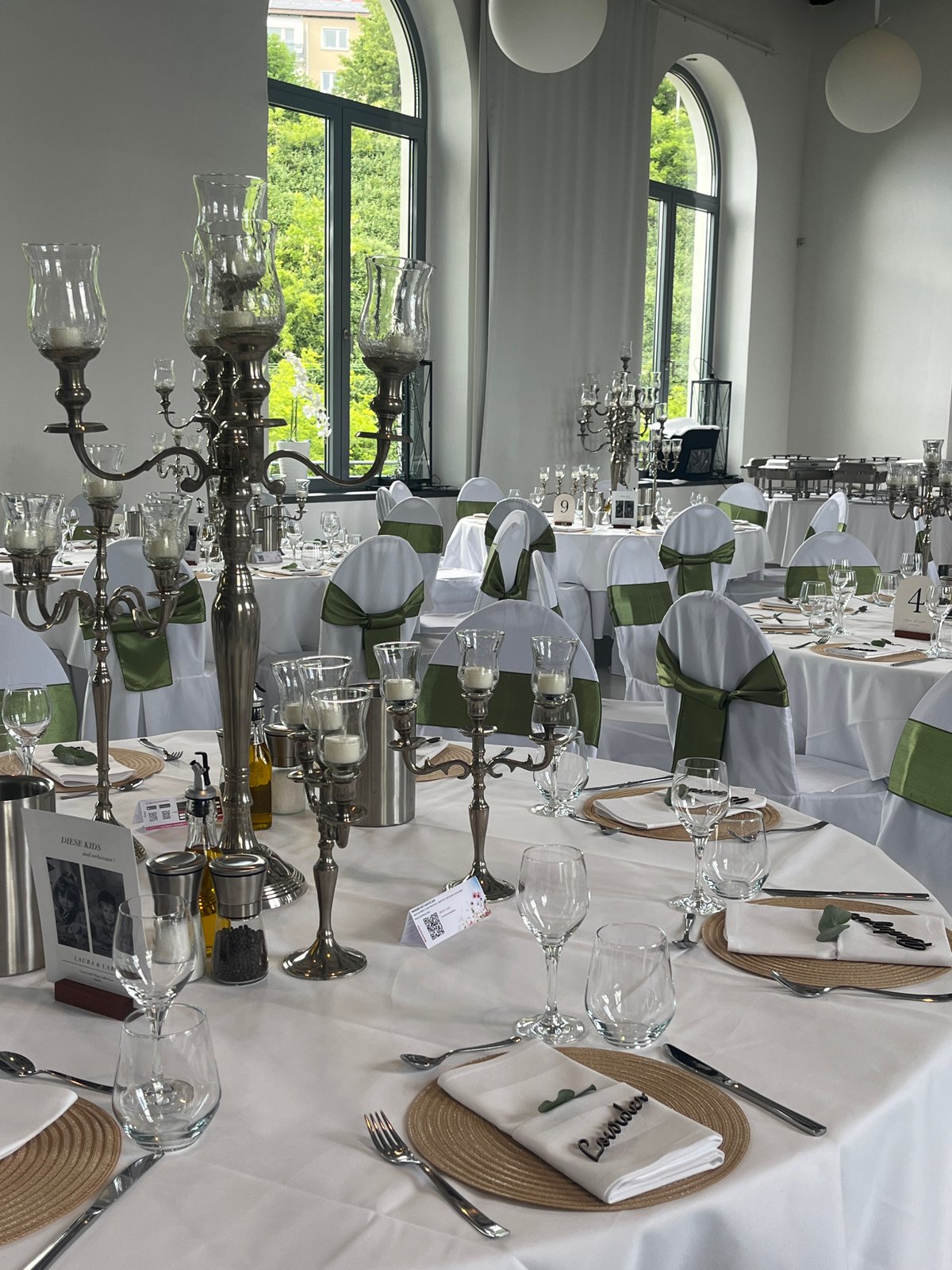 Wedding reception held for Laura and Lars in Saarbrücken
