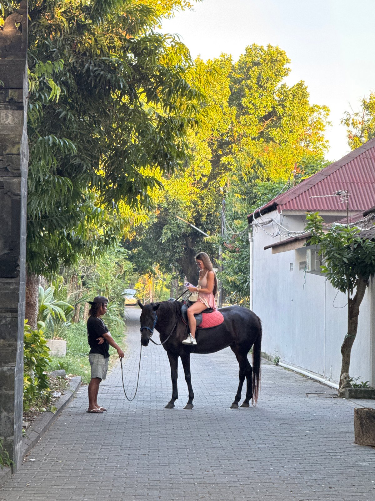 Evening street life documented across Kuta, Indonesia tourist district
