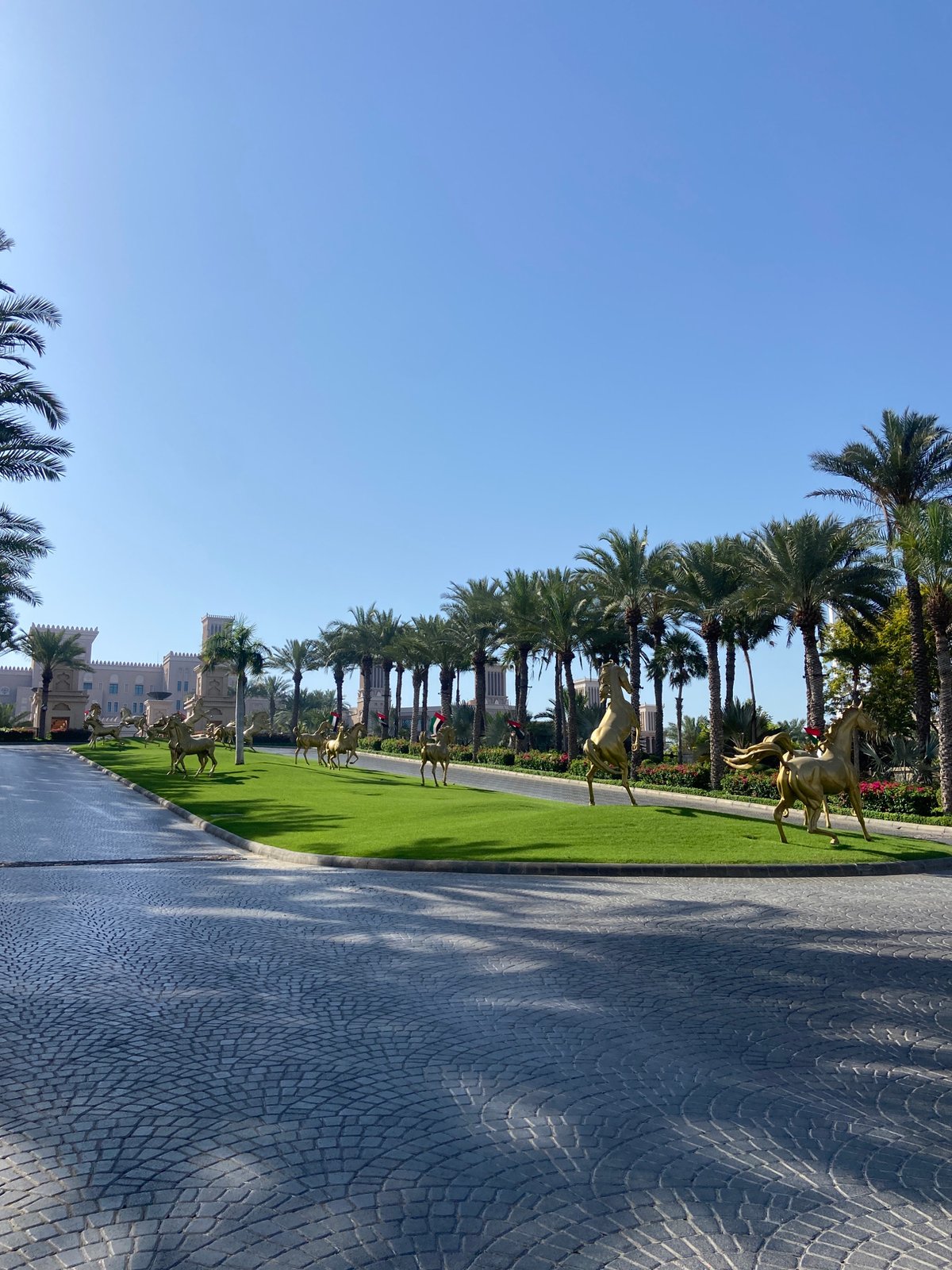 Casual Dubai scenes captured: statues, dining, wildlife