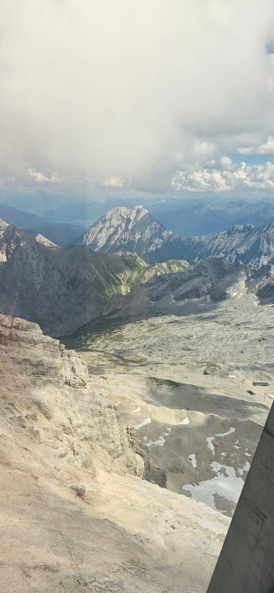 High-altitude views over the Grainau alpine landscape