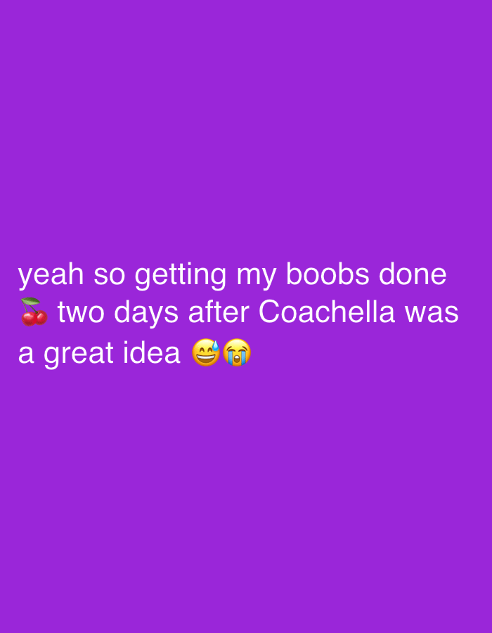 LA resident questions post-Coachella surgery timing decision