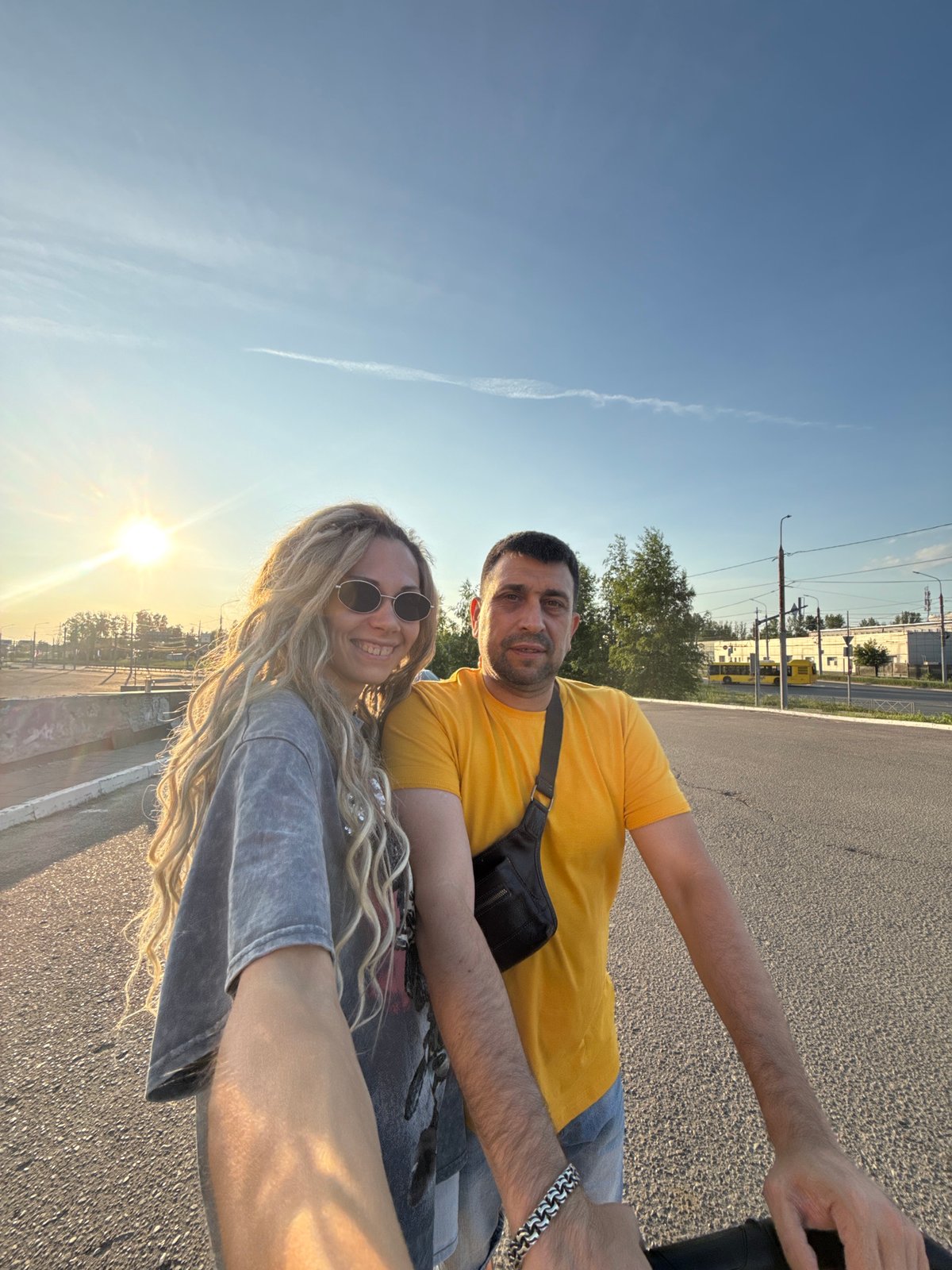 Parking lot selfies and toy store visit in Russia