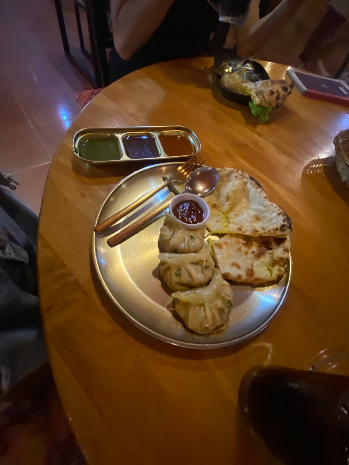 Studio session and a momo dinner out with the group