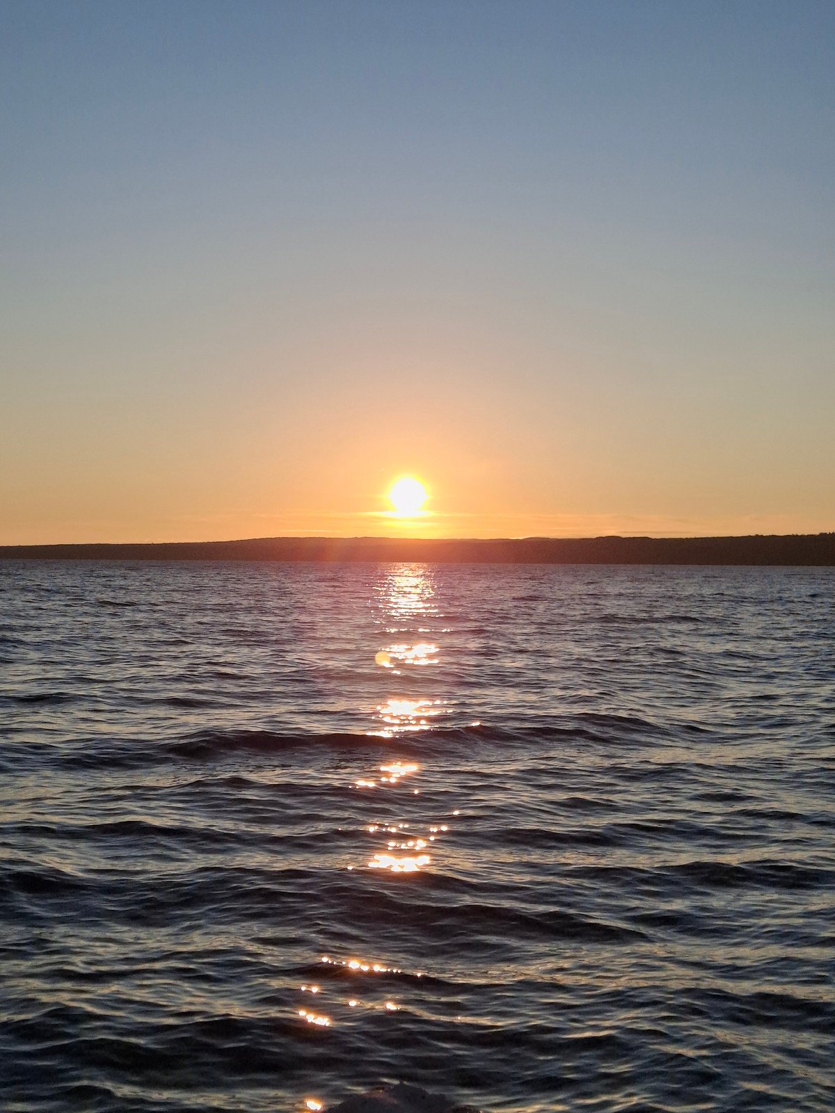 Early morning fishing session yields catch along Kama River