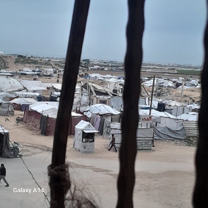 Displacement camp conditions documented in Khan Yunis
