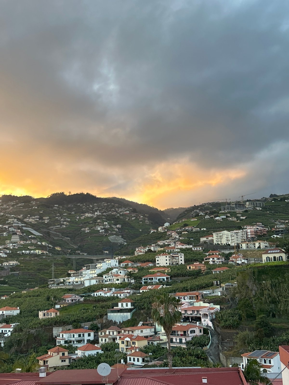 Evening scenes captured across Câmara de Lobos, Portugal