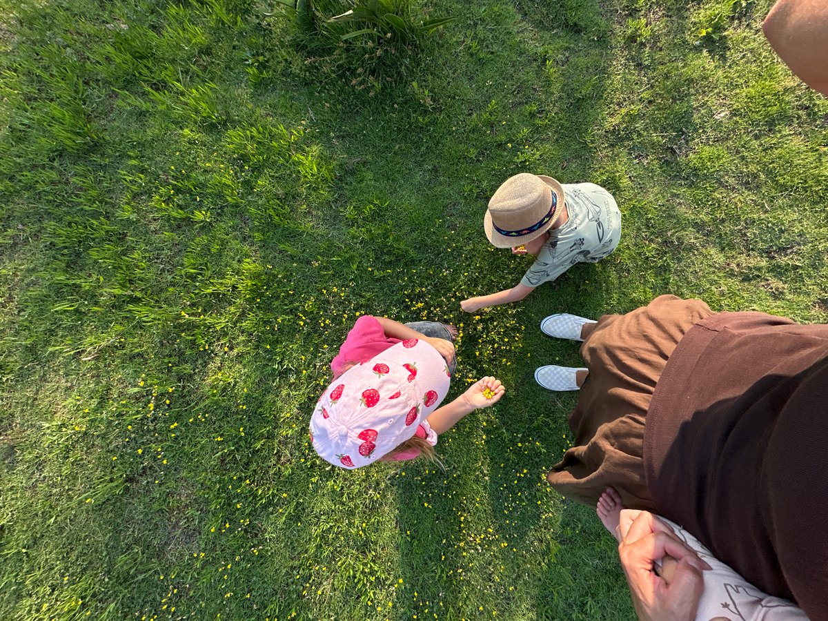 Family enjoys park visit with ducks in Fethiye