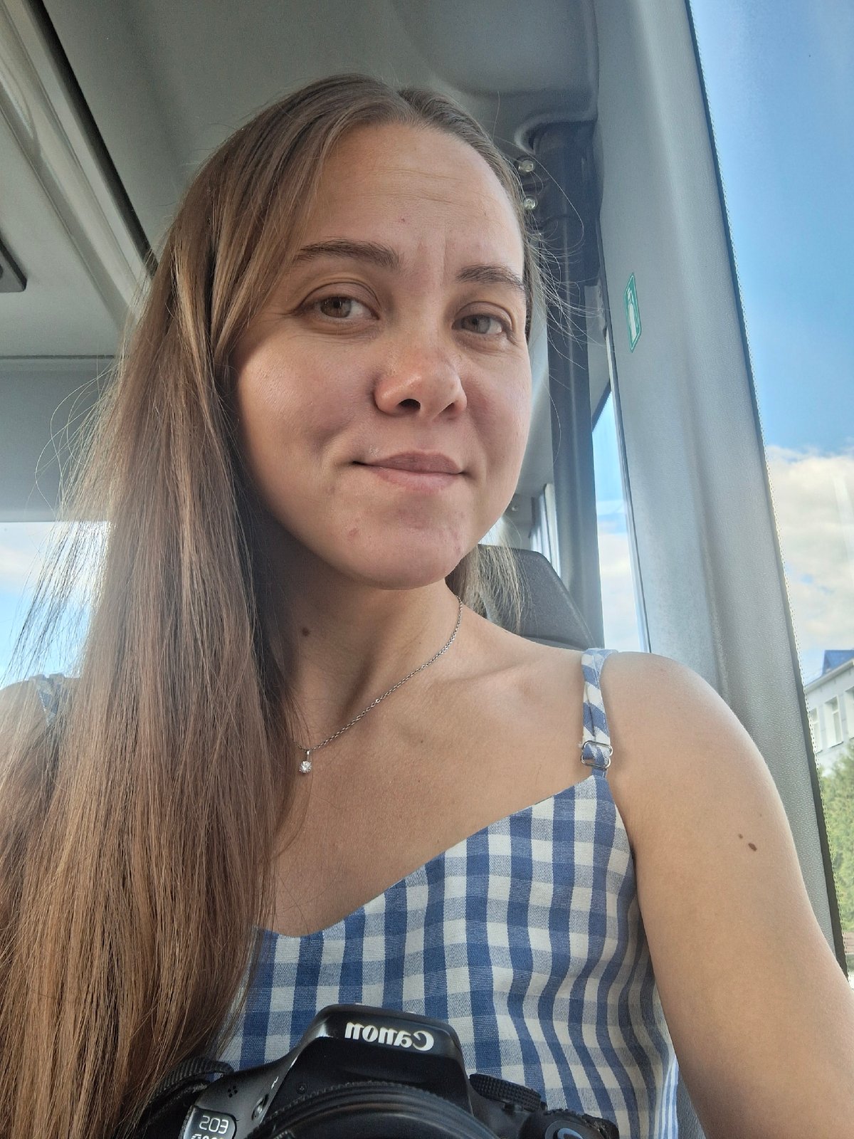 Sunday afternoon life unfolds in Chaikovsky, Russia