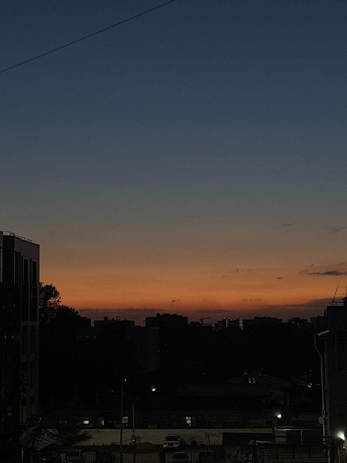 Evening life documented across Perm, Russia neighborhoods