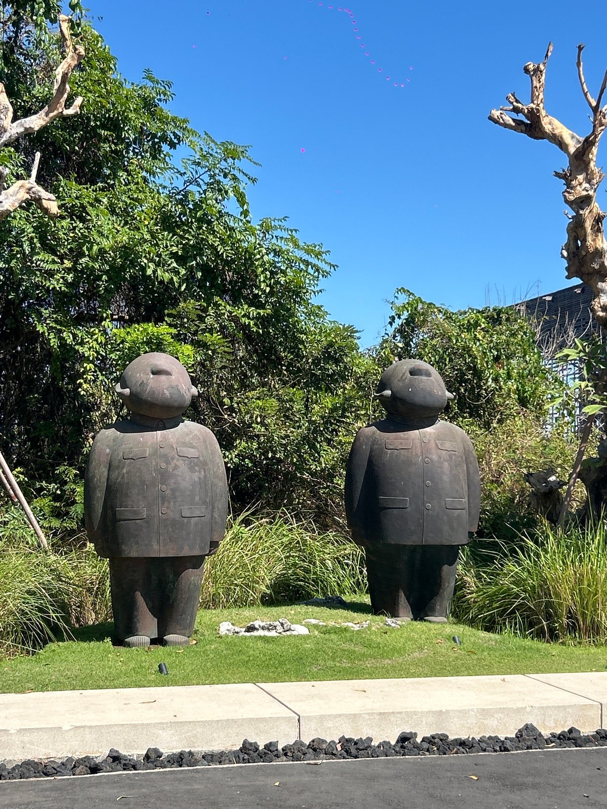 Morning visit to Savaya Bali's cliffside resort and ocean views