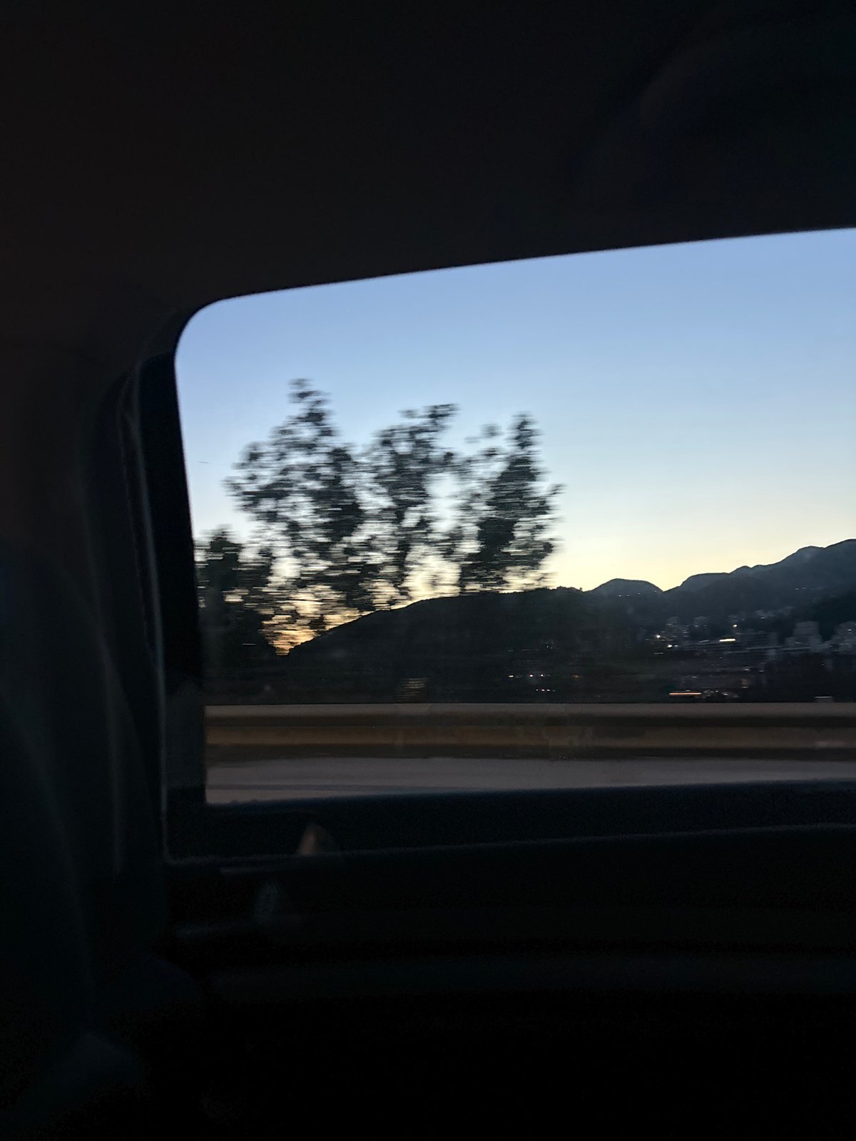Coastal evening drive along Montenegro's Adriatic riviera