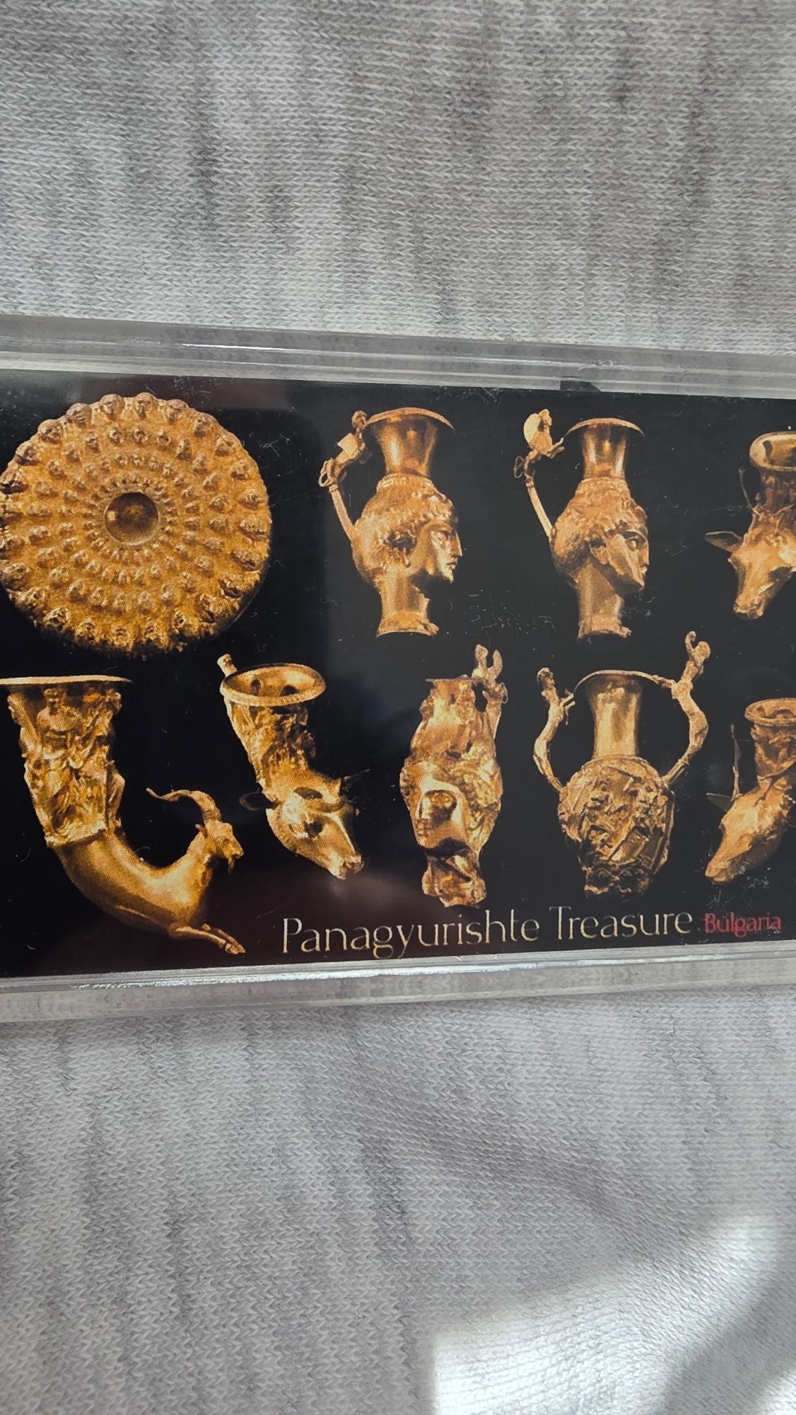 Bulgarian resident documents treasure memorabilia and sleeping dog