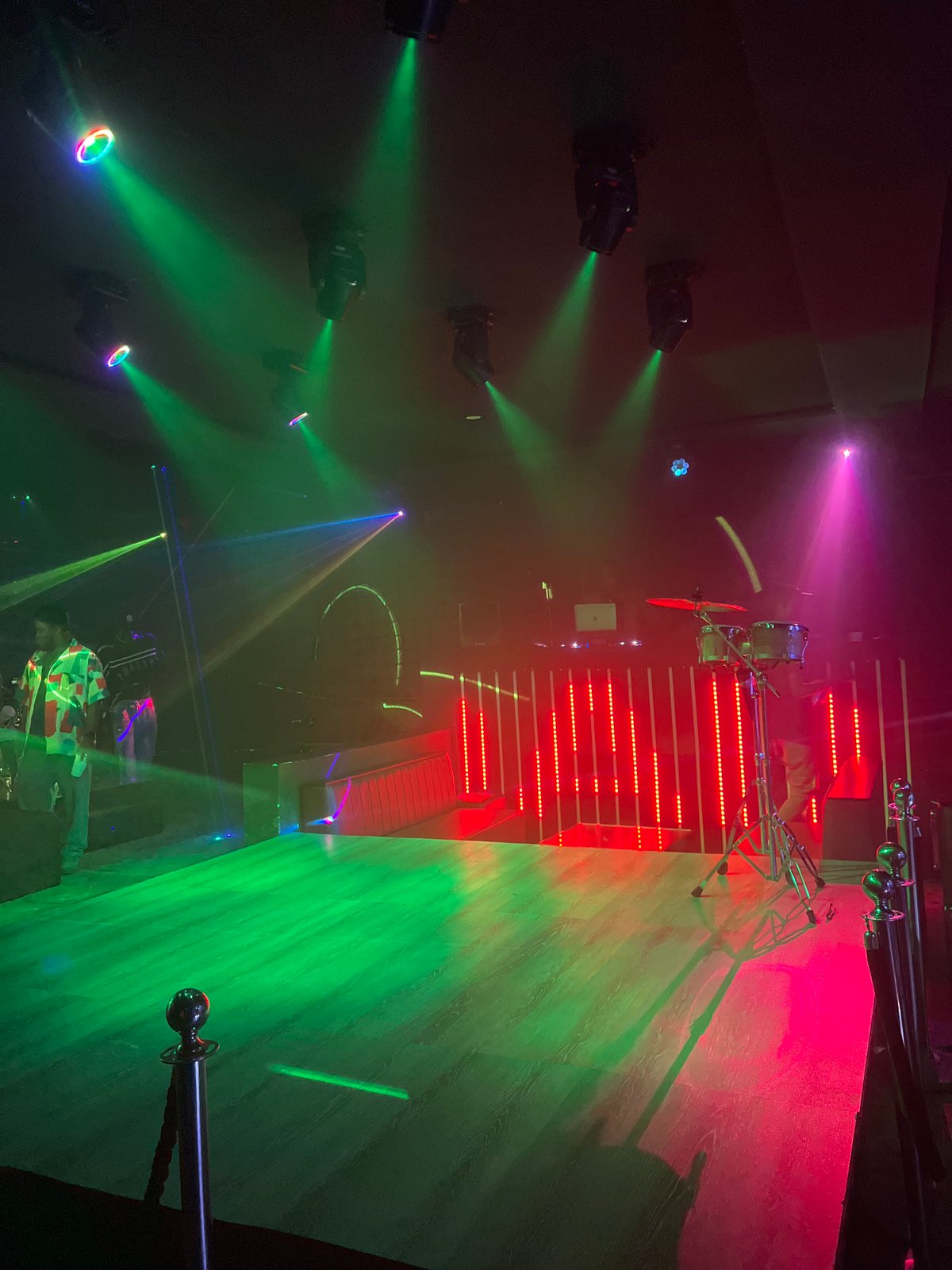 Nightclub event with DJ performance captured in Jalingo Nigeria