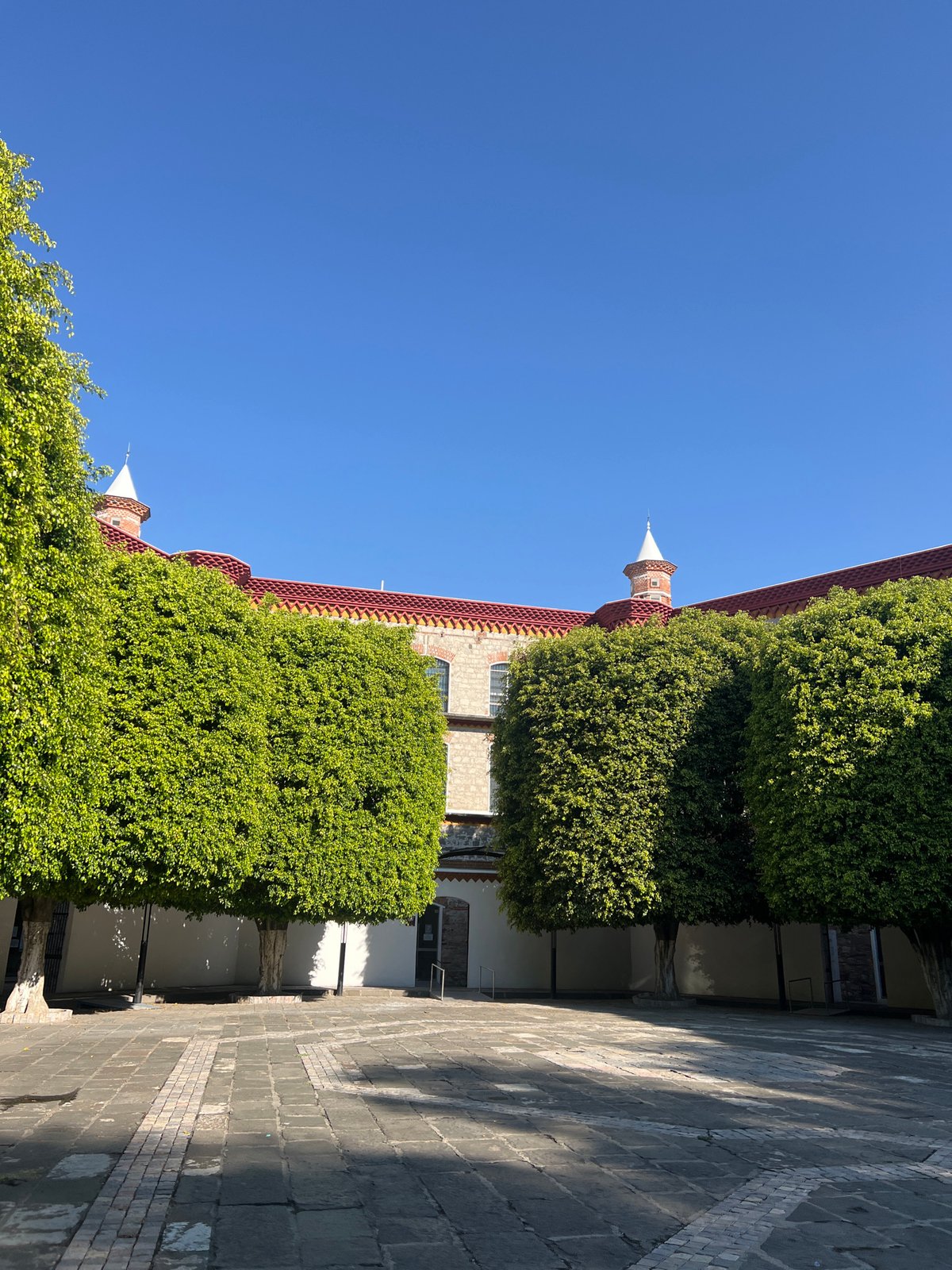 Historic Puebla architecture documented by independent witnesses