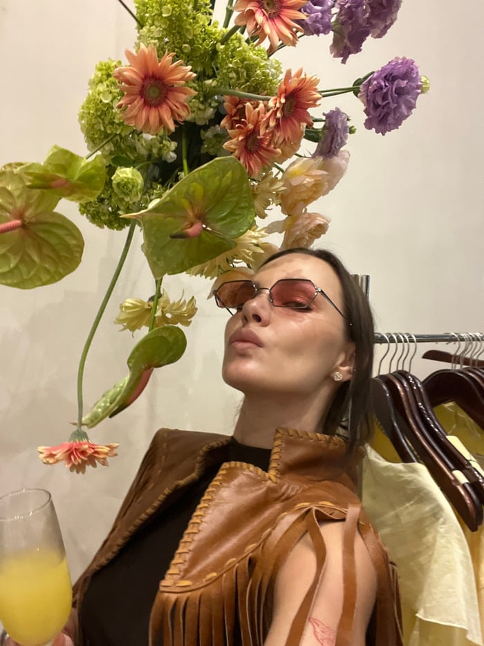 Boutique gathering with mimosas captured in Pecatu, Indonesia