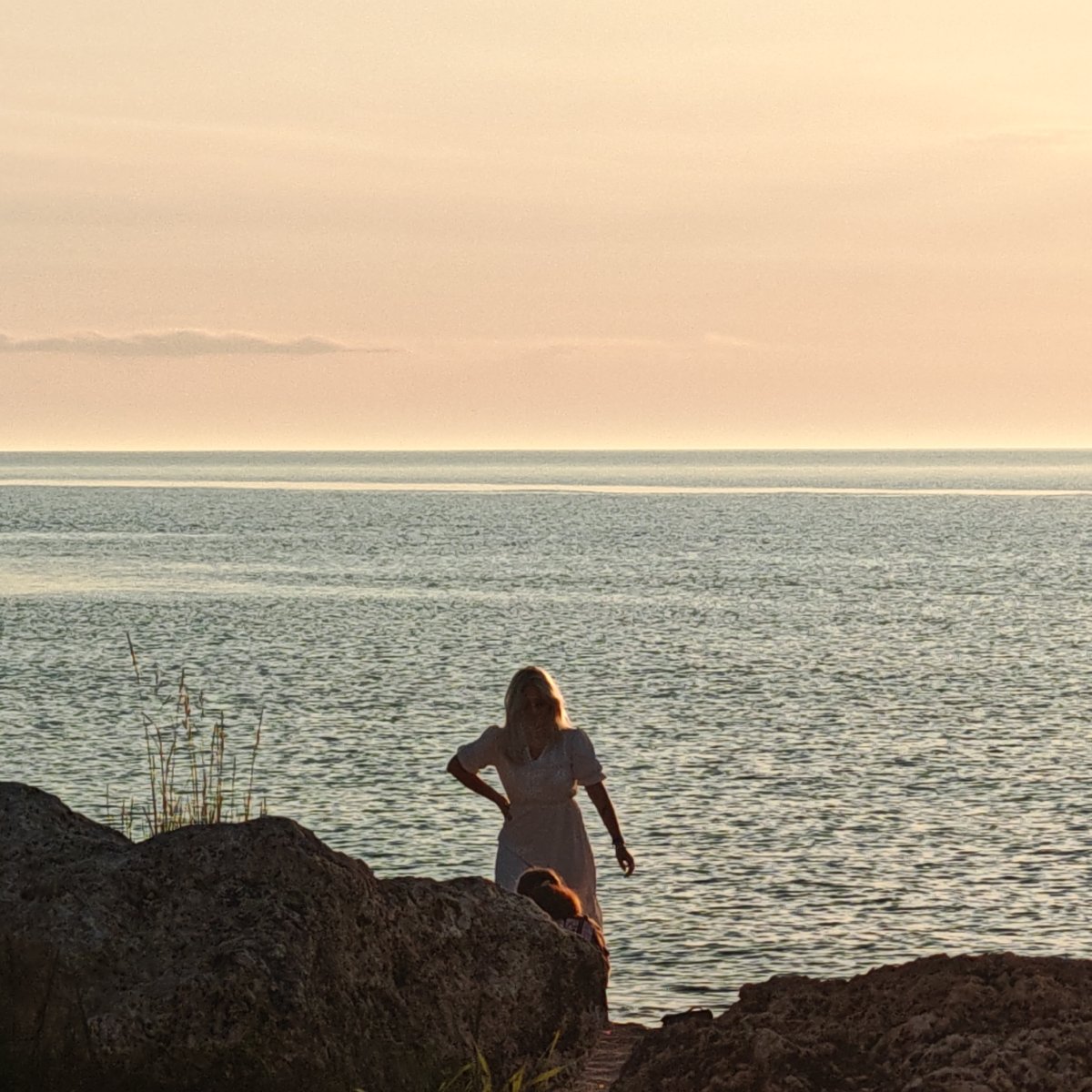 Peaceful sunrise moments captured along Shcholkino coastline in Ukraine