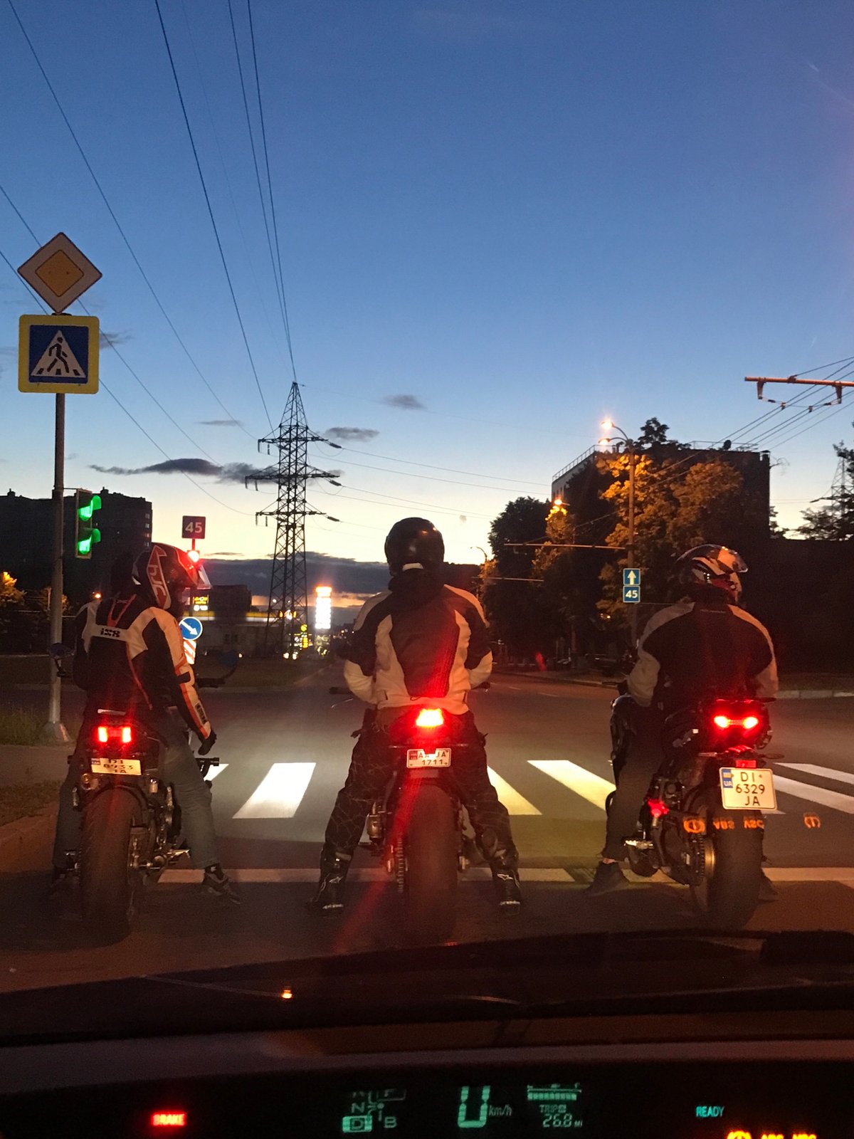 Urban sunset scenes captured during evening commute May 29