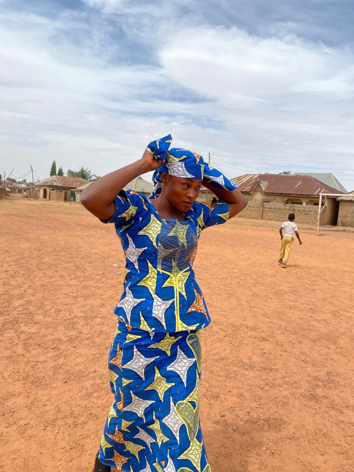 Daily life scenes captured in Rido, Nigeria community