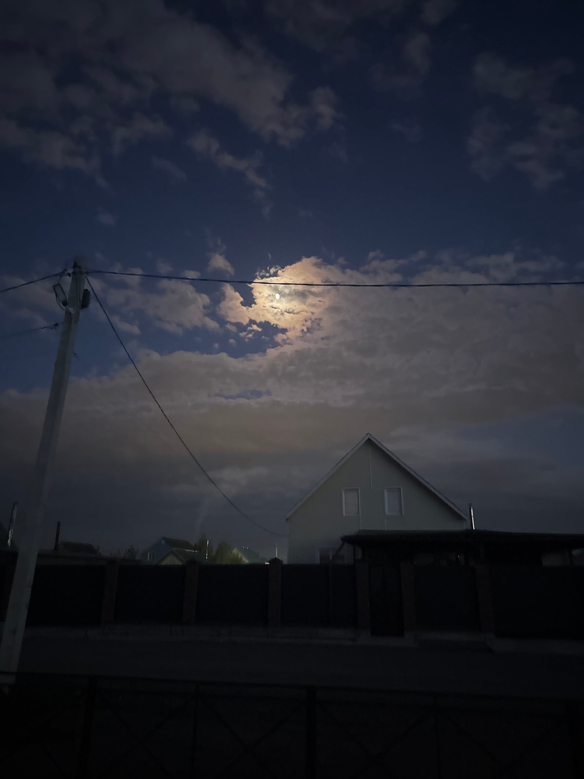 Witness documents nighttime urban infrastructure scenes with power lines