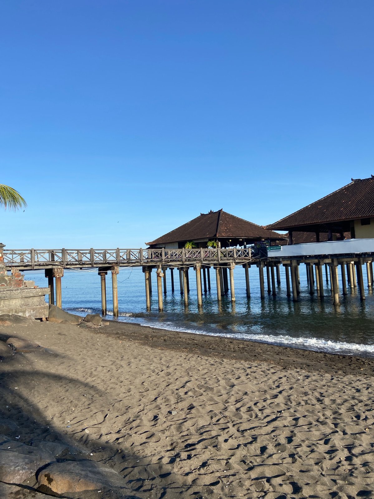 Clear evening documented at Buleleng beach, Indonesia