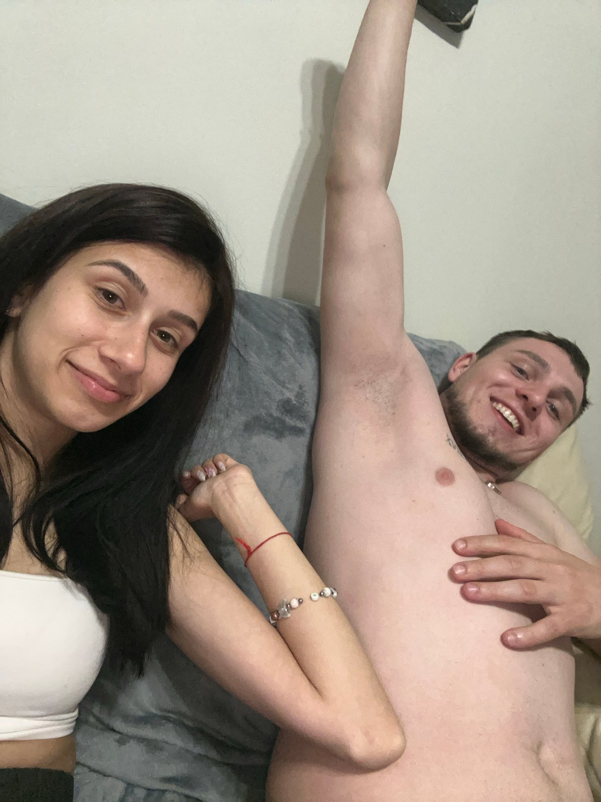 Friends gather for casual photos in Plovdiv apartment