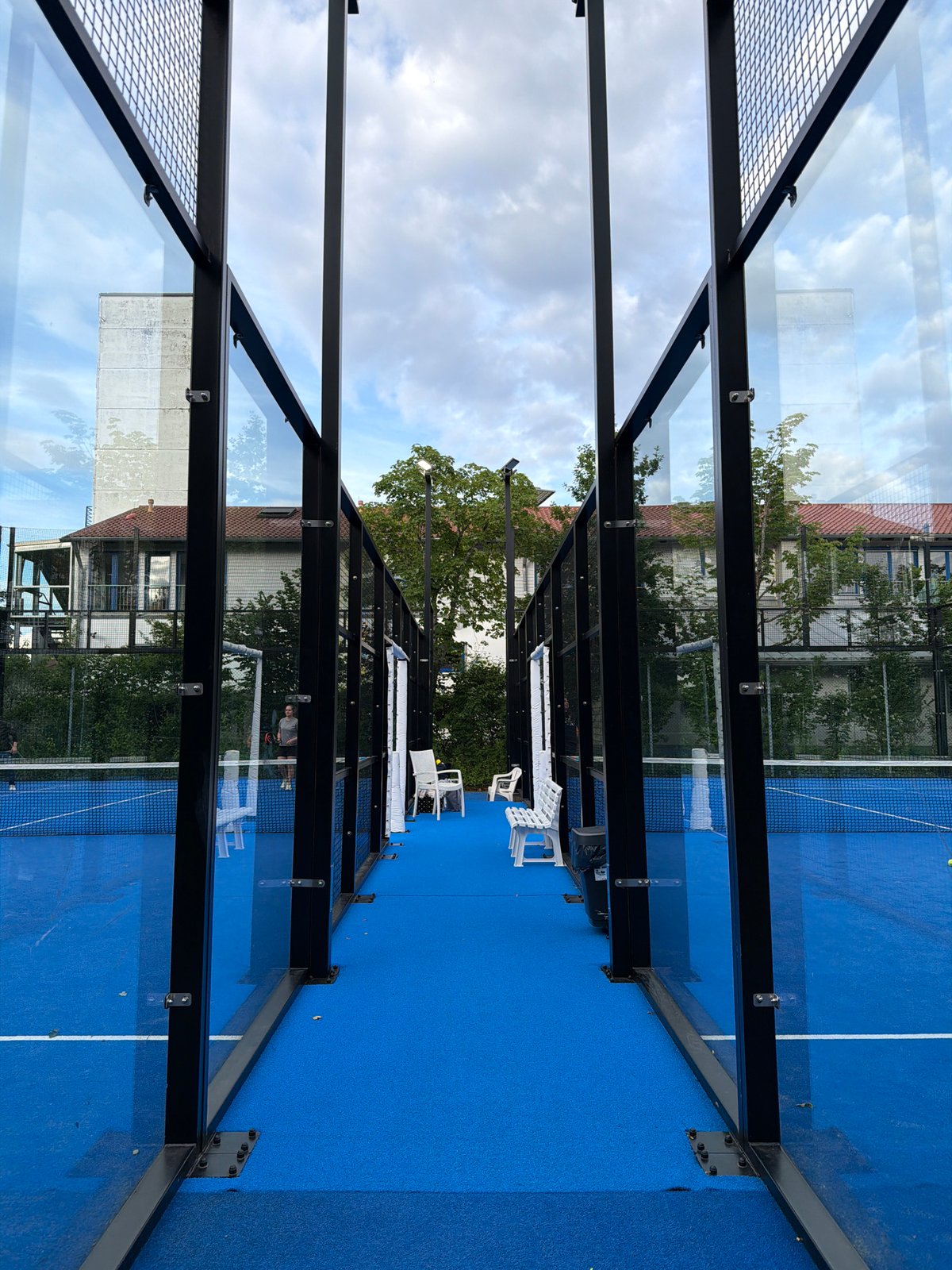 Padel tennis session documented in Vaterstetten, Germany