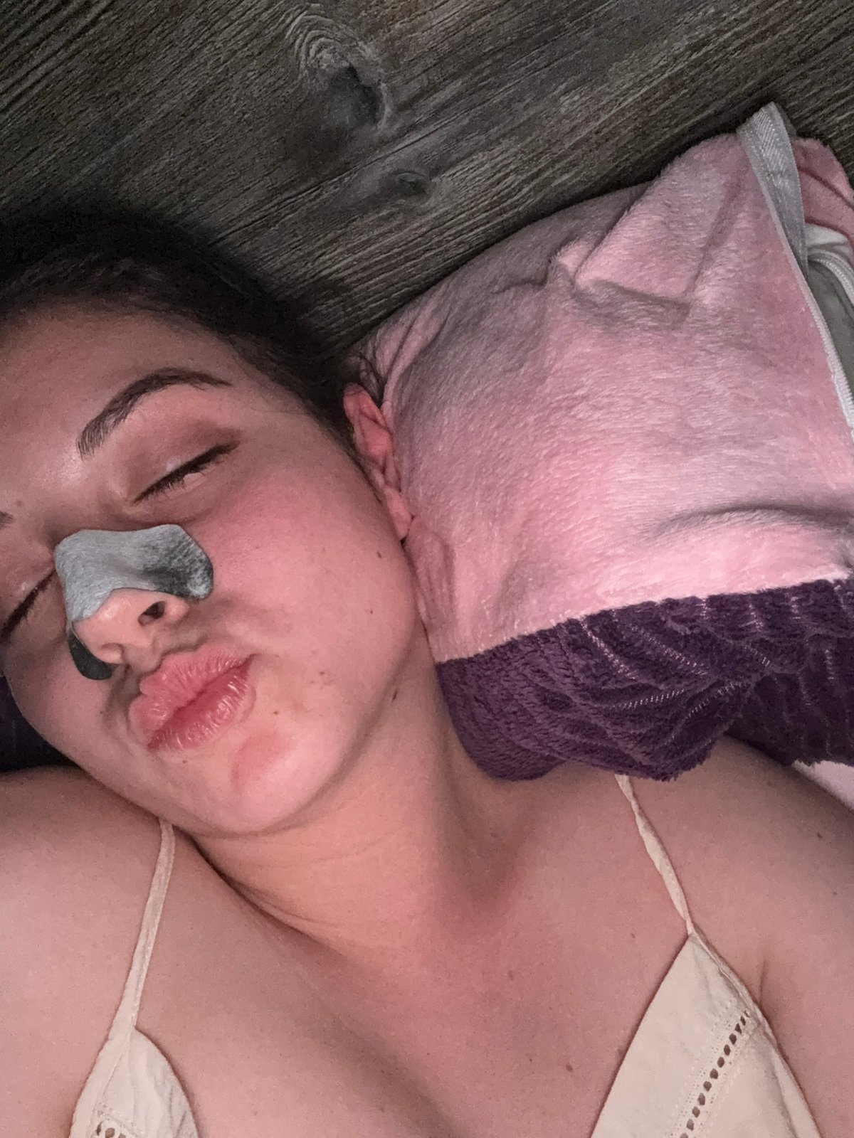 Evening self-care routine documented in Bulgarovo, Bulgaria