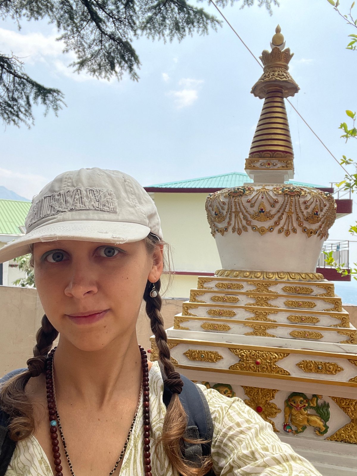 Morning visit to Buddhist sites documented in Dharamshala