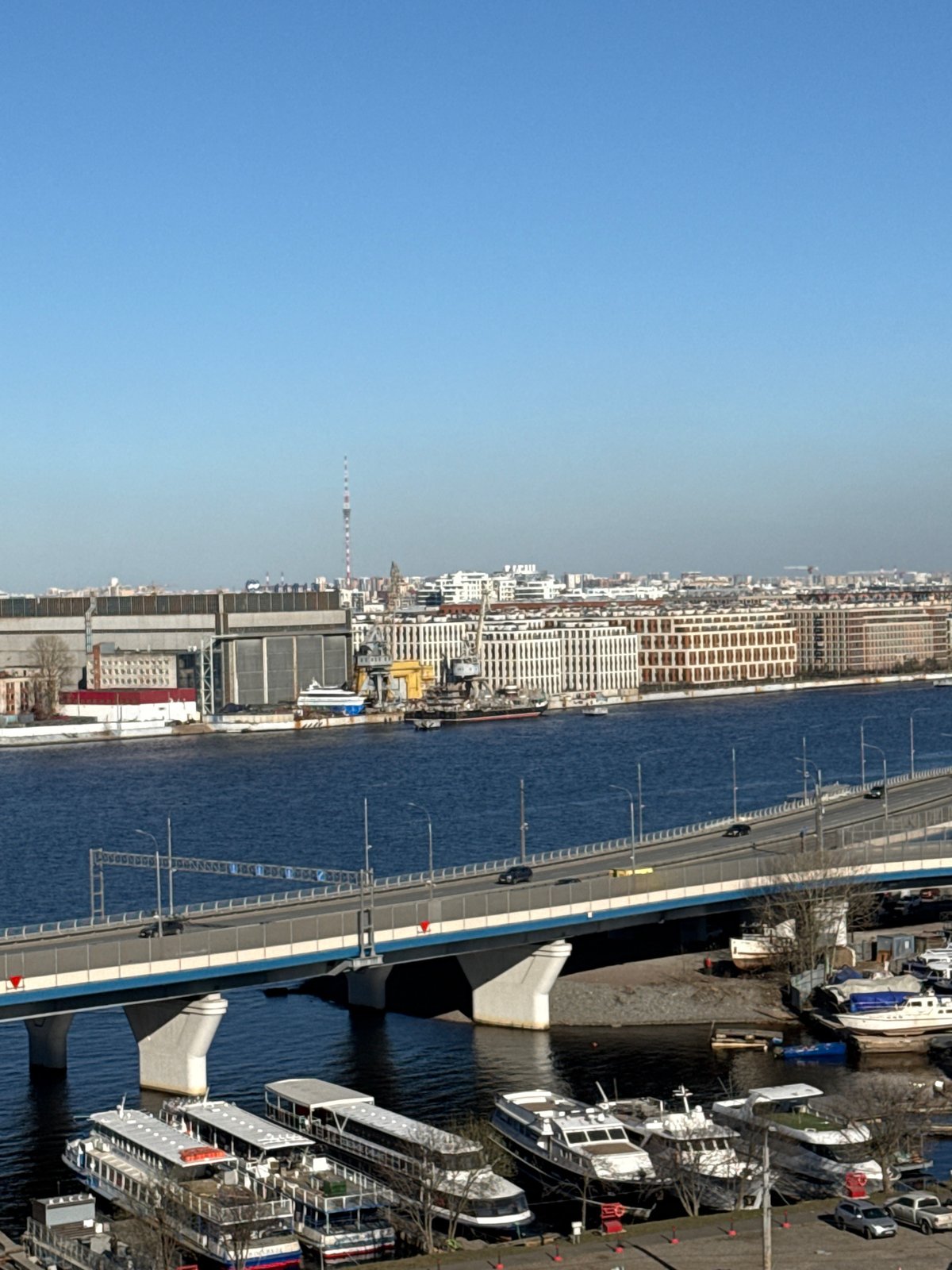 Saint Petersburg cityscape captured from multiple angles