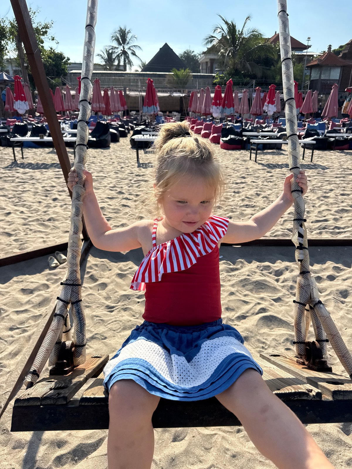 Routine beach day documented at Kuta Indonesia June 2026