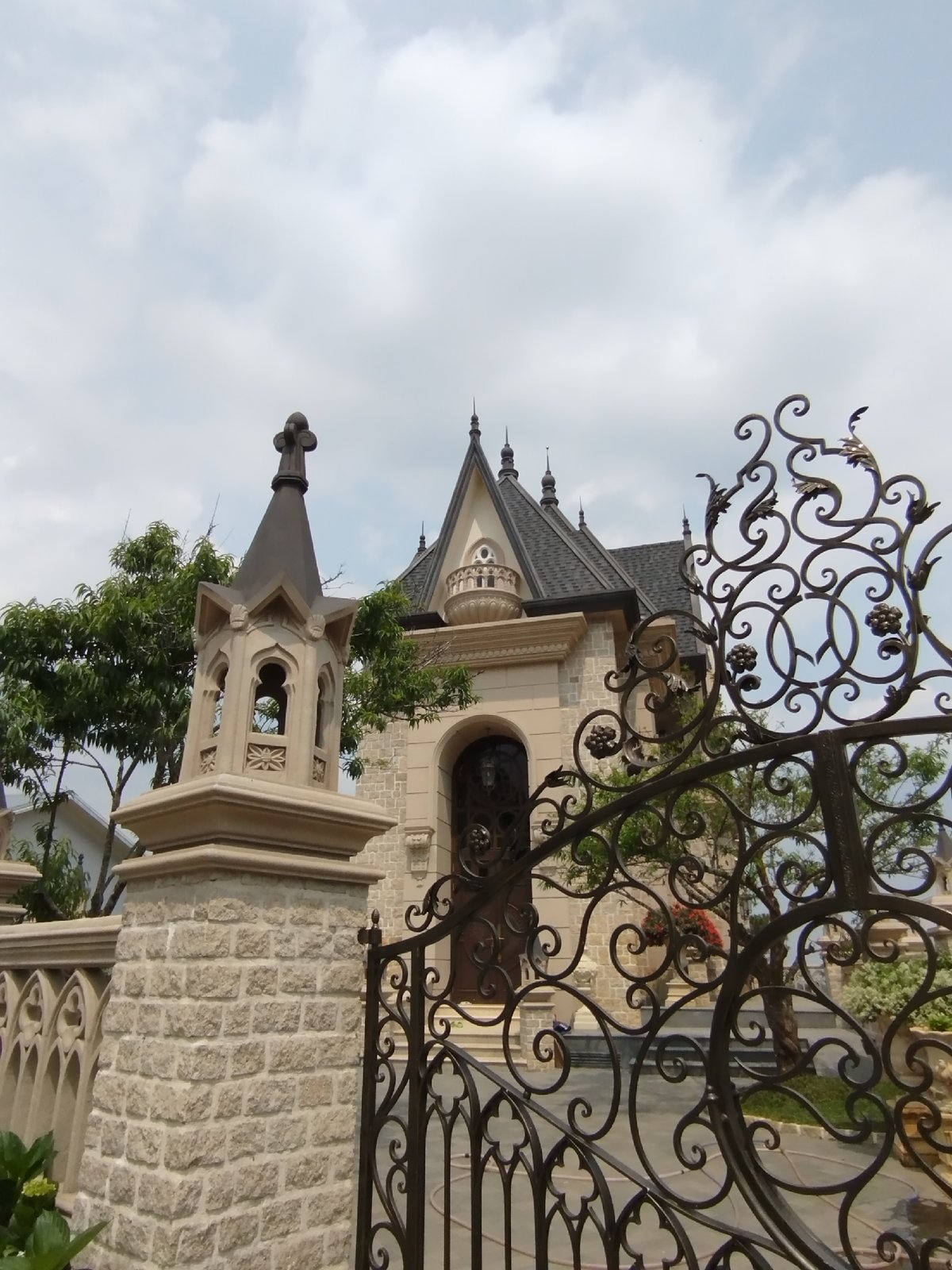 European Architecture Tour Documented in Da Lat Vietnam